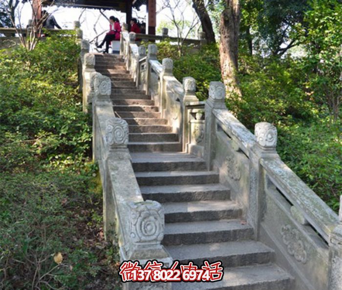 美丽的公园石栏景观 美丽的公园石栏景观