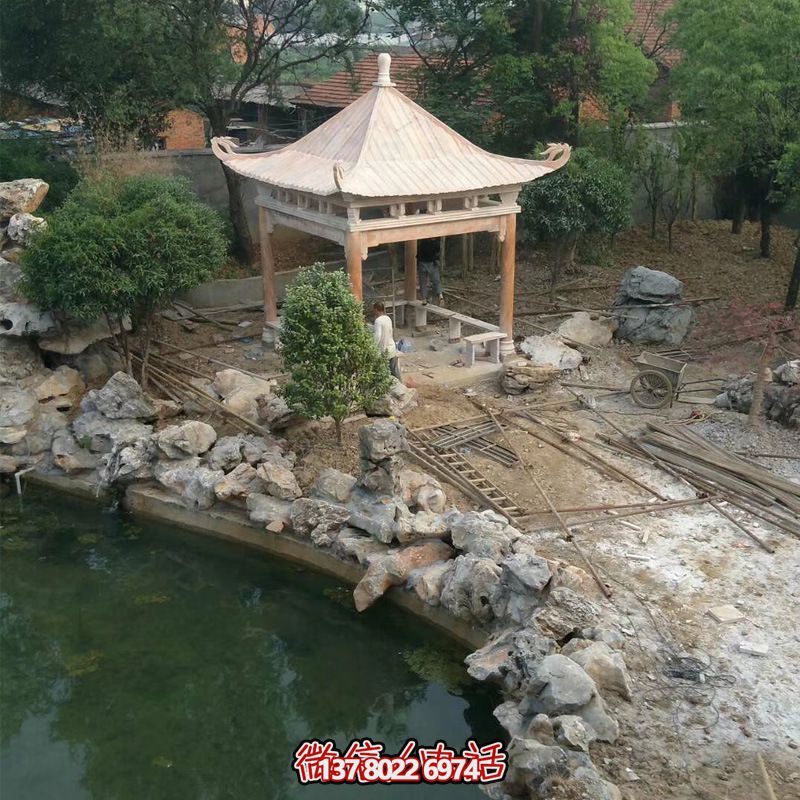 新中式仿古园林凉亭 新中式仿古园林凉亭