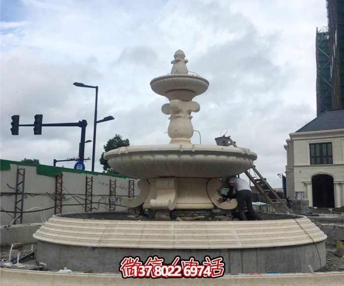 大型城市公园景观喷泉石雕 大型城市公园景观喷泉石雕