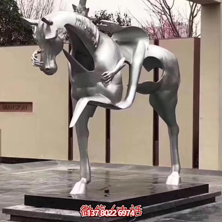 抽象户外动物雕塑景观园林