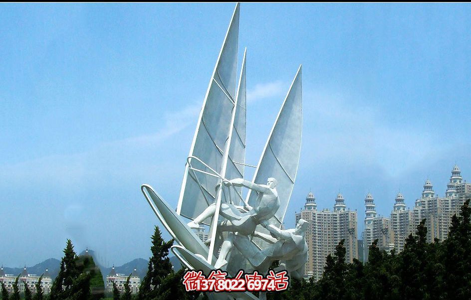 精美别墅镂空雕塑点缀园林景观,打造创意帆船 精美别墅镂空雕塑点缀园林景观,打造创意帆船