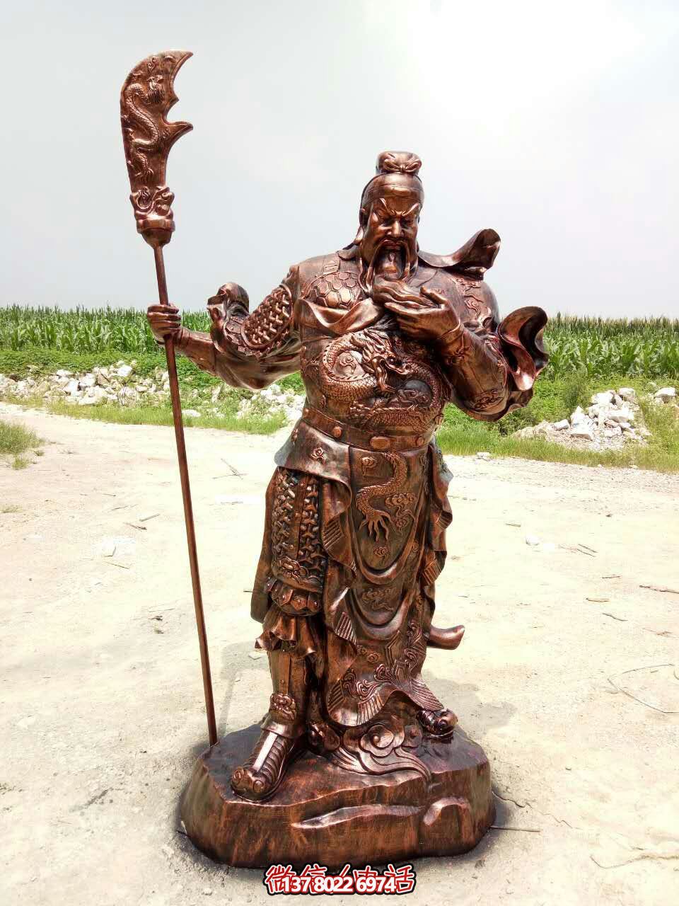 品质精良的关公户外铜雕雕塑 品质精良的关公户外铜雕雕塑