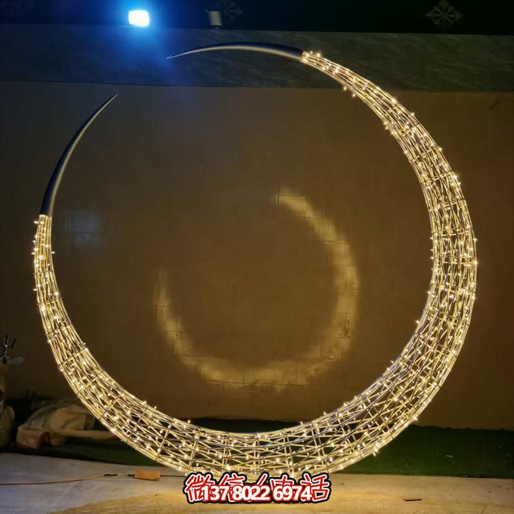 不锈钢创意照明景观摆件完美点亮夜晚风景