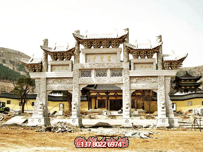 仿古斗拱牌坊,装点您的景区、寺院门前 仿古斗拱牌坊,装点您的景区、寺院门前