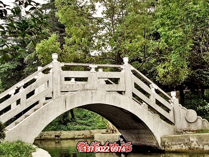 园林水景大理石拱桥镂空栏杆雕塑 园林水景大理石拱桥镂空栏杆雕塑
