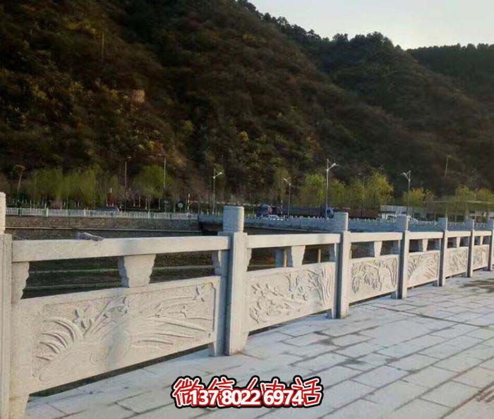 湖边围栏大理石扶手栏杆雕塑 湖边围栏大理石扶手栏杆雕塑