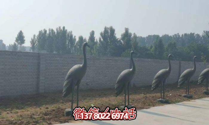 仙鹤雕塑-不锈钢仿铜户外街道景观装饰品仙鹤雕塑 仙鹤雕塑-不锈钢仿铜户外街道景观装饰品仙鹤雕塑