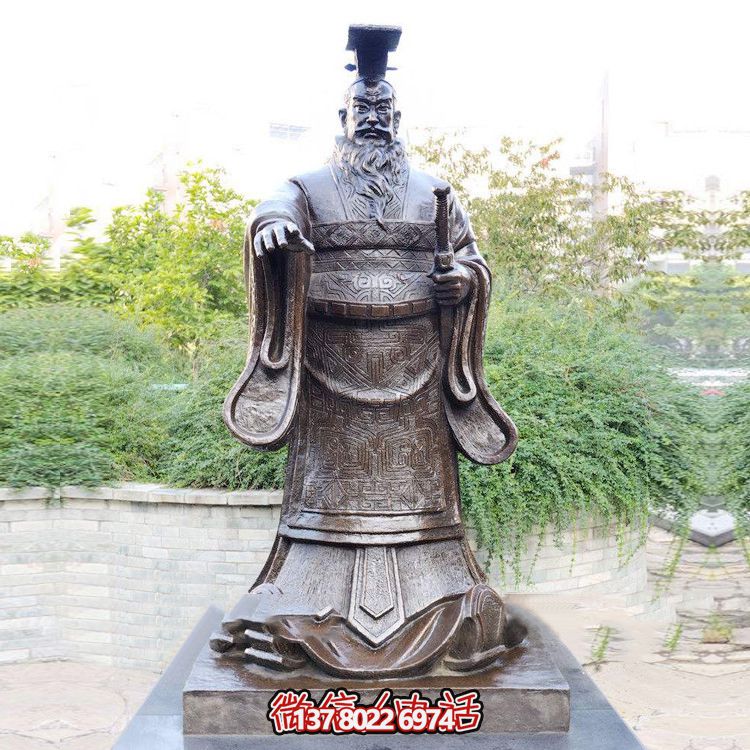 公园历史名人千古一帝秦始皇雕像 公园历史名人千古一帝秦始皇雕像