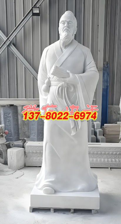 白衣圣贤・杏林风骨 传统石雕人物景观雕塑之医道传承 白衣圣贤・杏林风骨 传统石雕人物景观雕塑之医道传承
