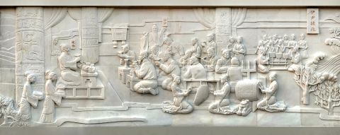画稿与浮雕对比图-- (6) 画稿与浮雕对比图-- (6)