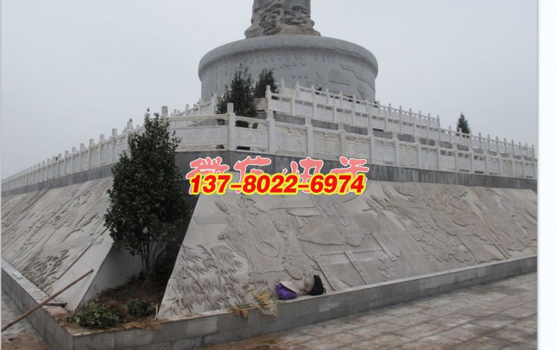 花岗岩浮雕—重庆茶花女基座神浮雕项目