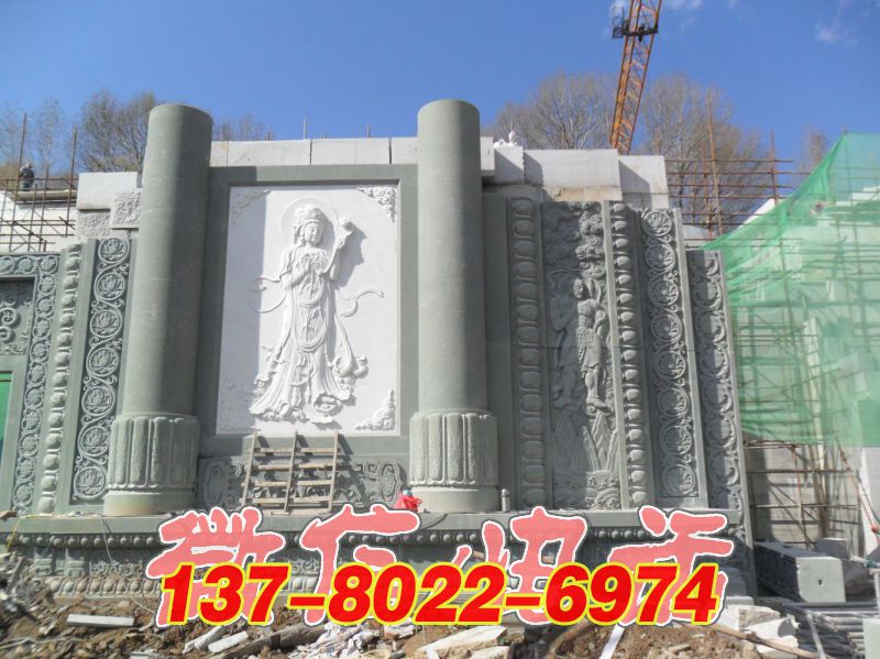 石材构建，雕刻佛像、融合佛教建筑—五台山显通寺海会塔地宫工程