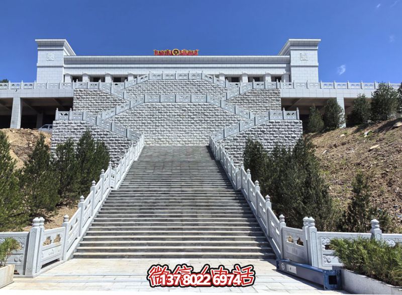 花岗岩露台石雕步梯、栏杆栏板 花岗岩露台石雕步梯、栏杆栏板
