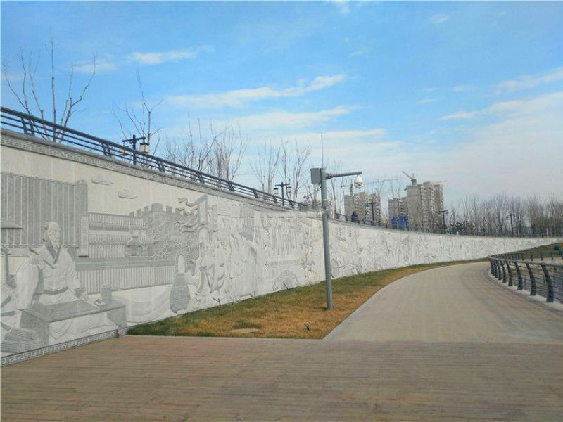 齐文化浮雕墙