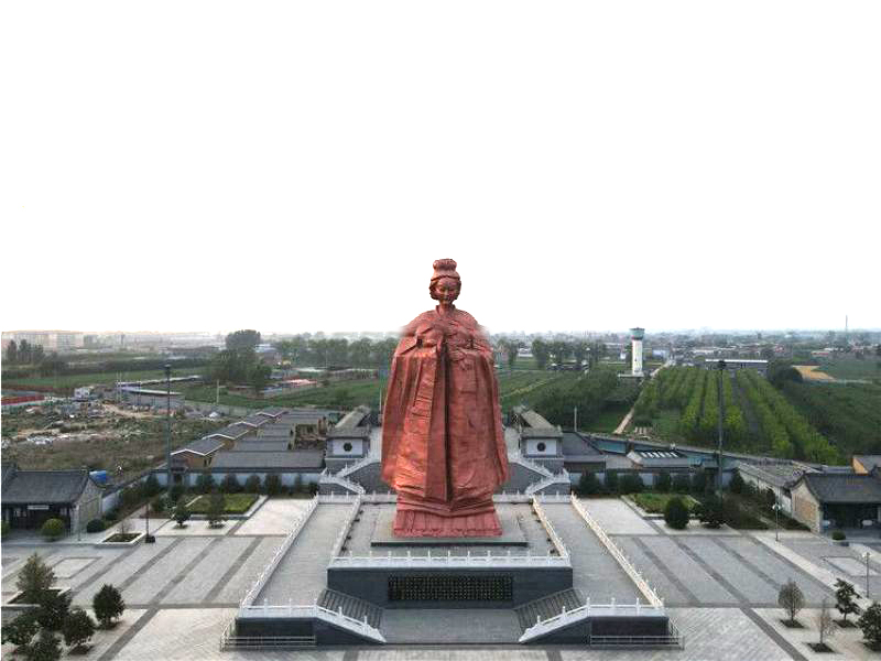 锻铜孟母 锻铜孟母