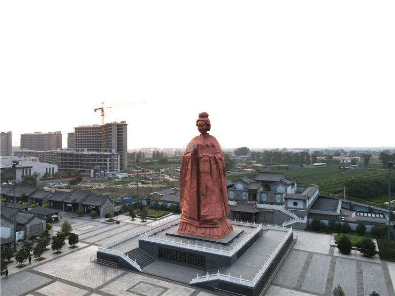 孟母铜像 孟母铜像
