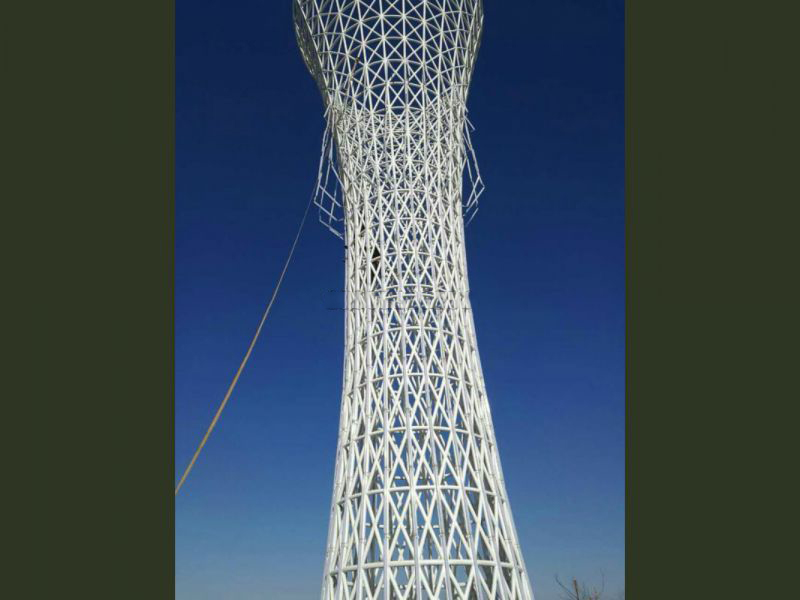 不锈钢广场灯光雕塑 不锈钢广场灯光雕塑